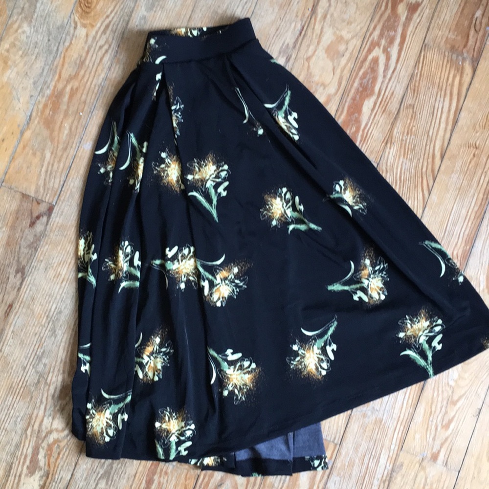 Lularoe Black Floral Madison